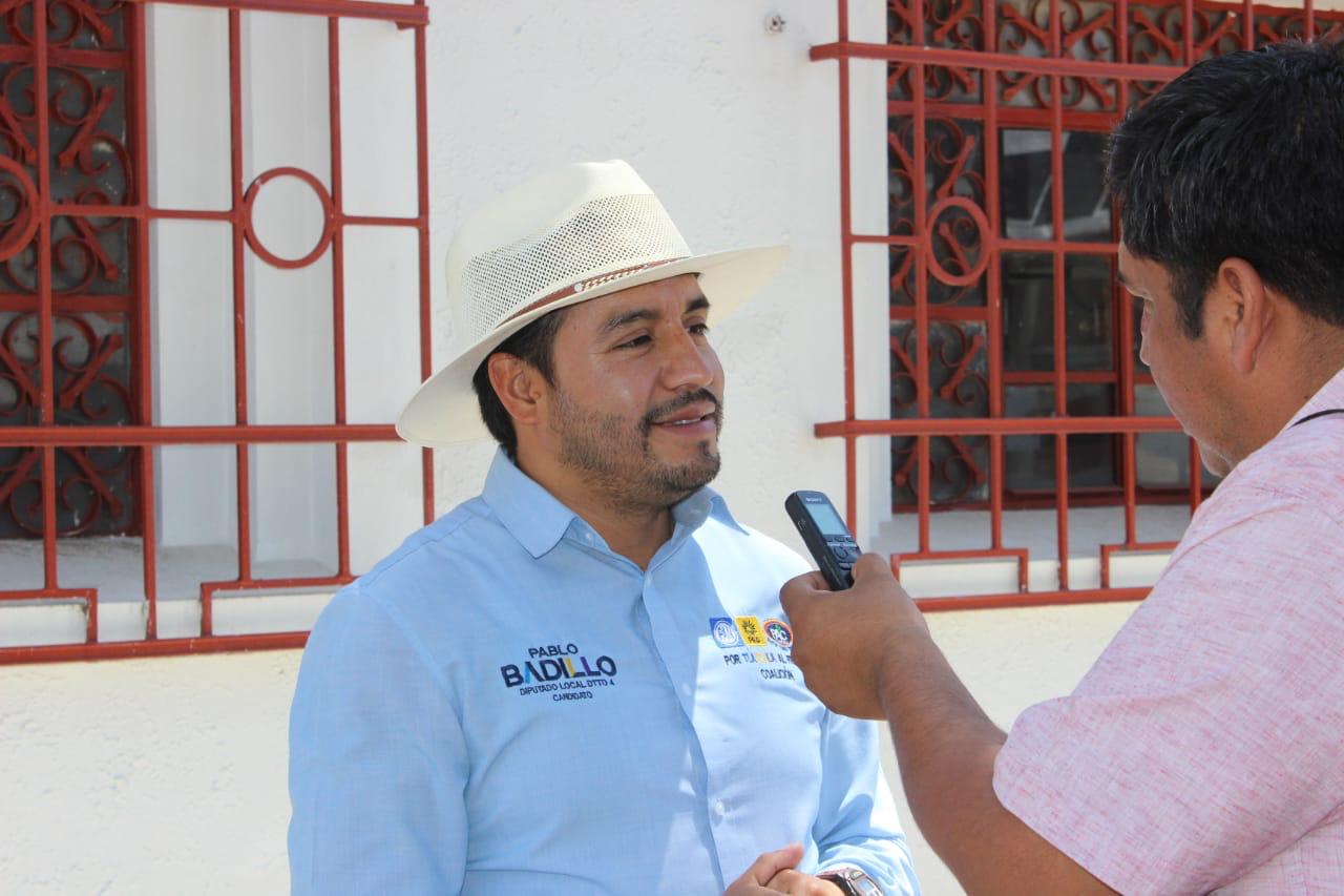 Seré un aliado permanente del cuidado del medio ambiente en Apizaco: Pablo Badillo Sánchez